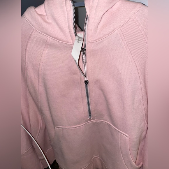 Half Zip Scuba Flush Pink M/L - Picture 3 of 3